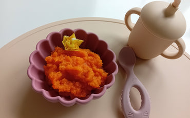 Sötpotatispuré för små barn