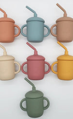 Barnmuggar, pipmuggar & sippy cups - Med och utan sugrör i flera former och färger
