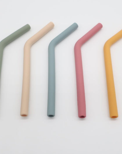 Böjt Sugrör i Silikon - 1-pack