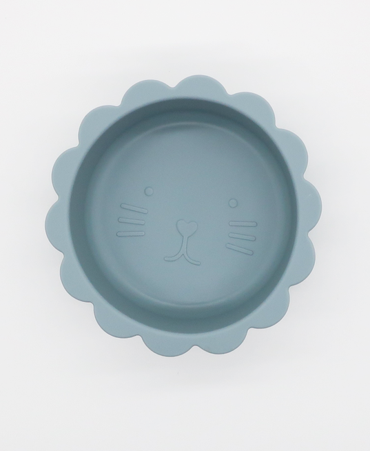 Skålen MARTINA med kattmotiv i silikon
