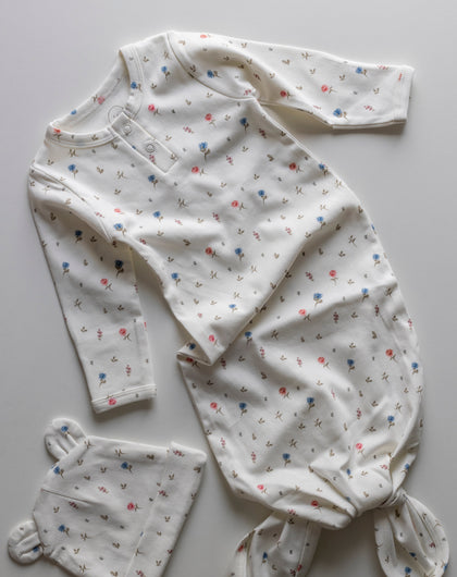 Sovpåsen DANIEL i GOTS-certifierad bomull 0-6 månader