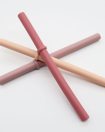 Sugrör med stopp till sugrörsmugg - 3-pack