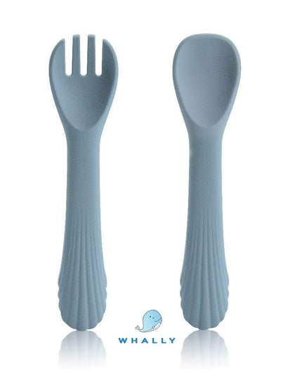 Barnbesticken SANDRA i silikon - Bestick från [store] by WHALLY - Bestick