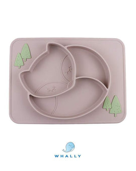 Barntallriken FOX i silikon