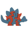 Pusslet FELIX i silikon - Dinosaurien Stegosaurus