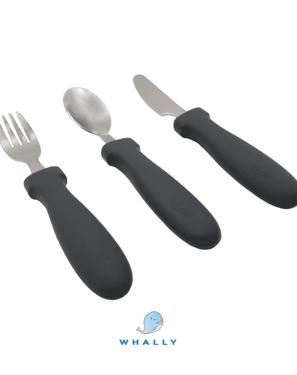 Besticken MARLEN i silikon och stainless steel - Bestick från [store] by WHALLY - Bestick