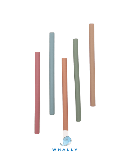 Sugrör i 5-pack - Sugrör från [store] by WHALLY - Muggar, Sugrör